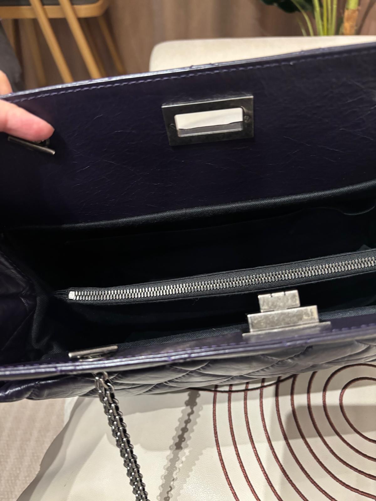 Chanel 2.55 calfskin Shoulder Chain tote bag 100%Authentic ,98%new ✅card✅dust bag✅box