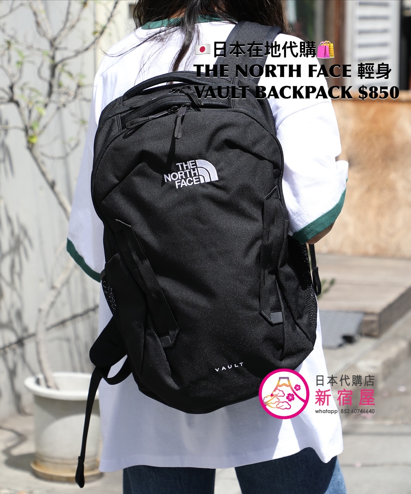 THE NORTH FACE 輕身/容量大 VAULT BACKPACK 