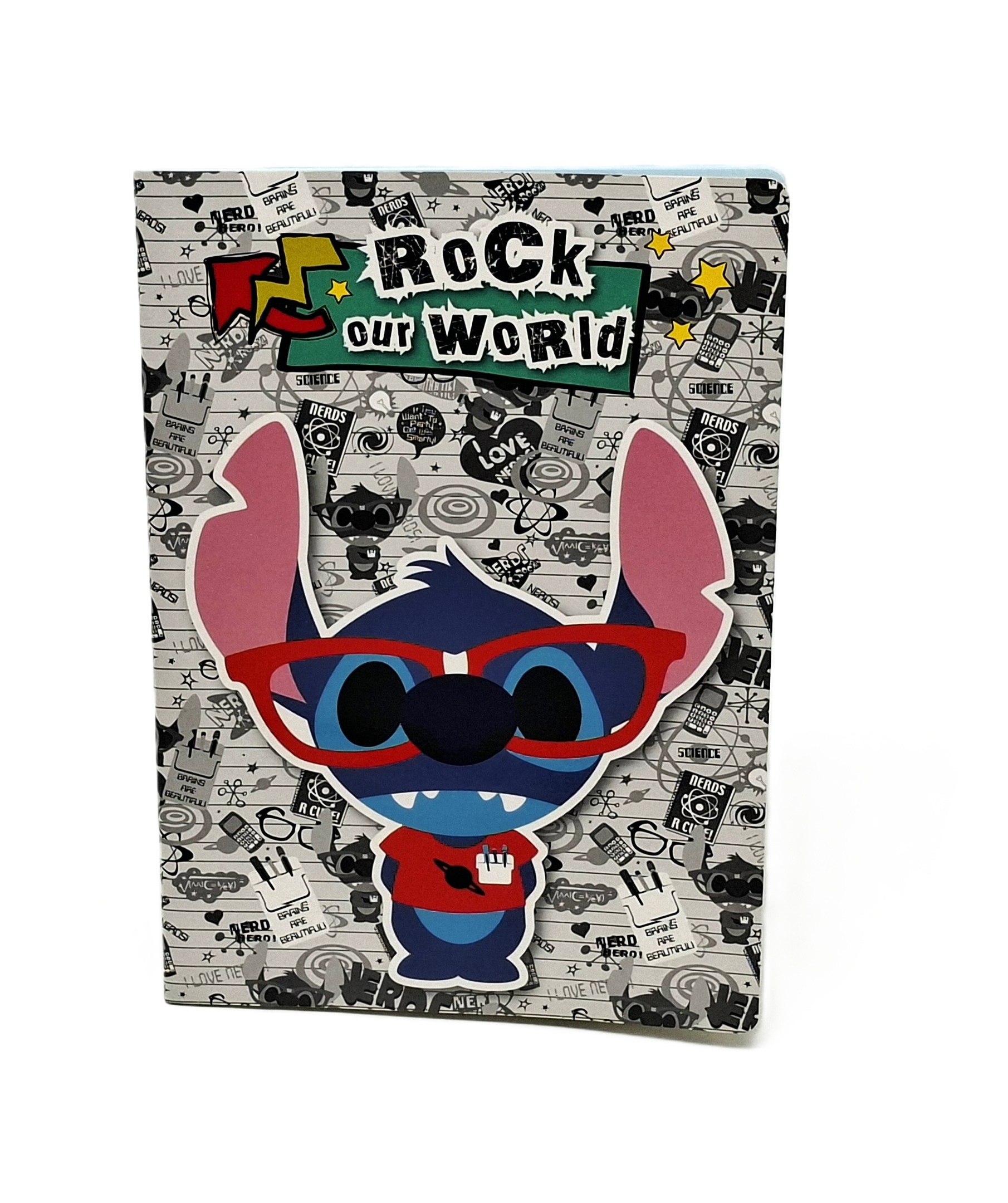A5彩頁定頁筆記 STITCH (DPNA-2512B)