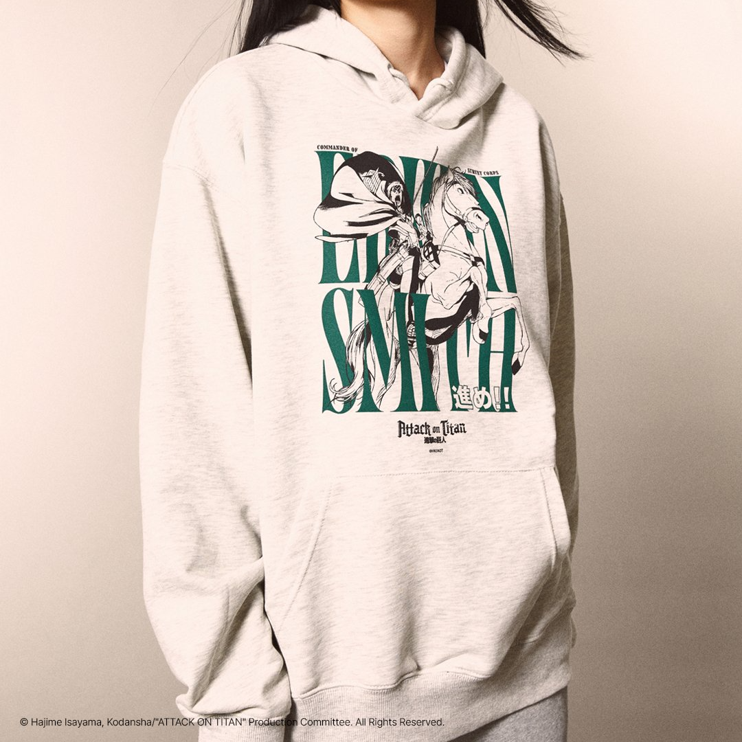 [進擊的巨人 x SPAO] HOODED SWEATSHIRTS (3款)