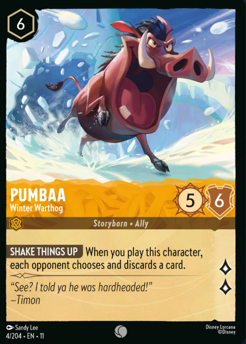4/204 Pumbaa – Winter Warthog C