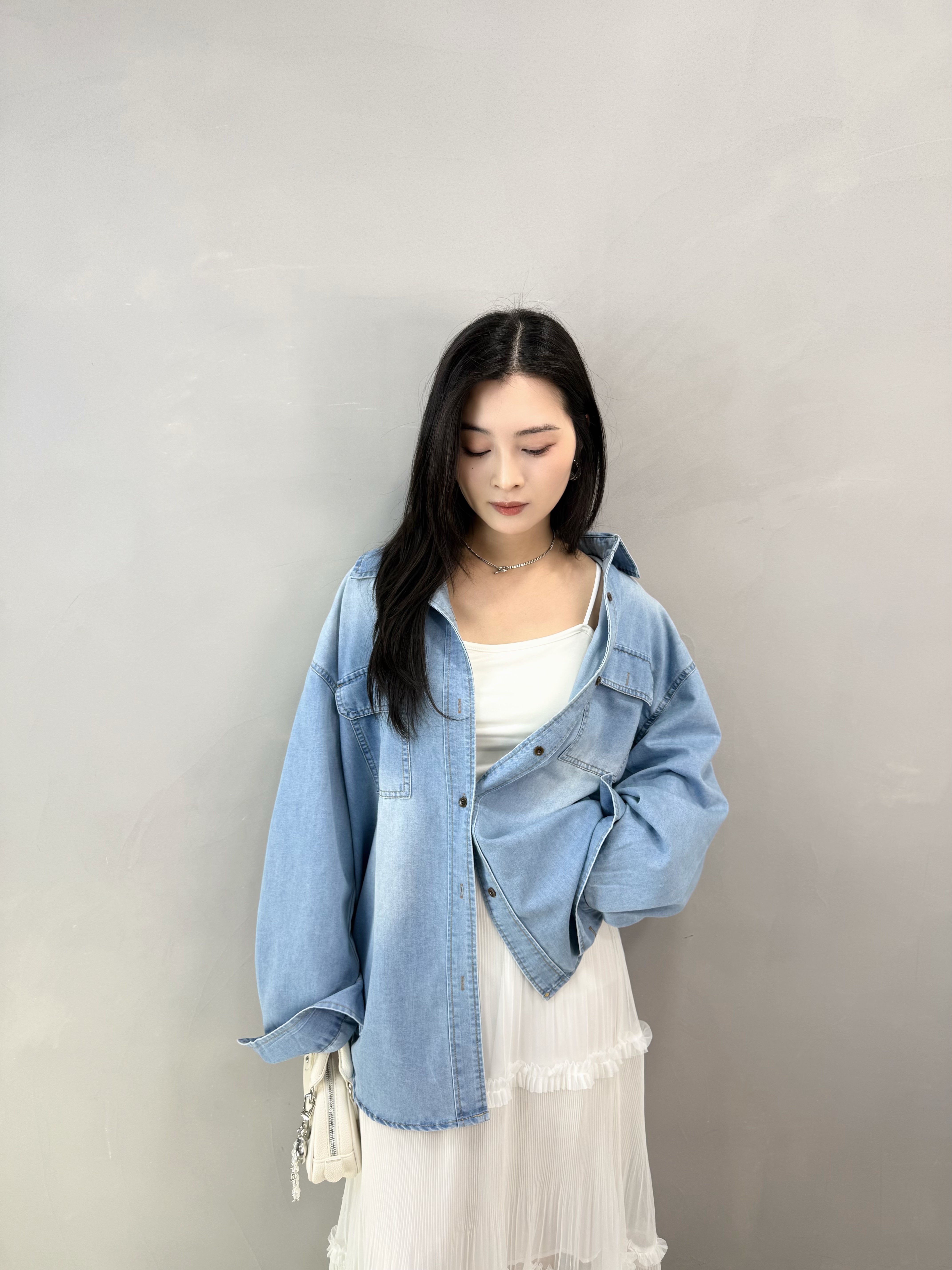 I69 洗水輕身牛仔恤衫