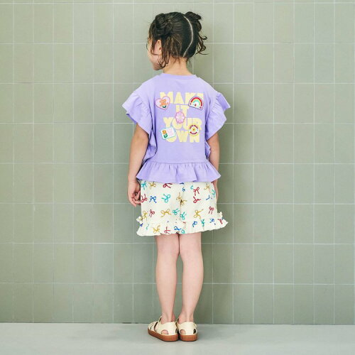 🆕【⭐訂購⭐】 🌀Logo刺繡貼片 荷葉邊 短袖上衣［3款選］🌀[ELFA-0109][260712]