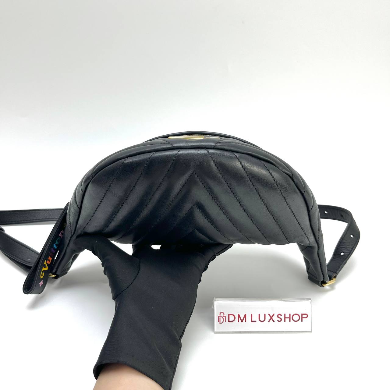LV Black New Wave Bumbag