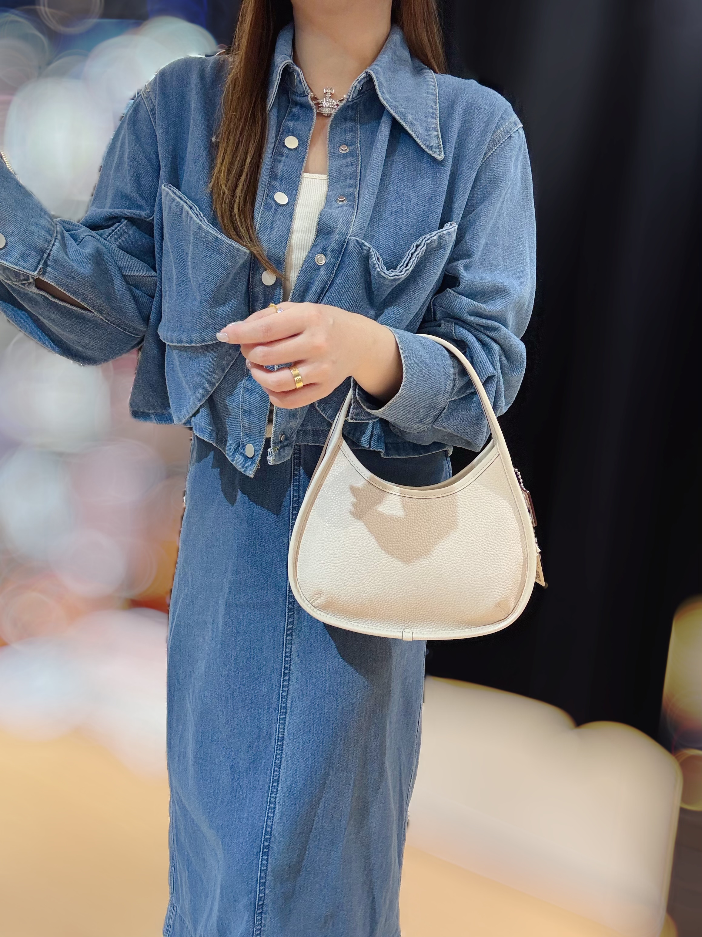 Coach Ergo bag white