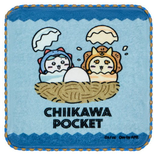 🌸 【預訂】Mini Towel - Chiikawa 恐龍樂園 21/8新品
