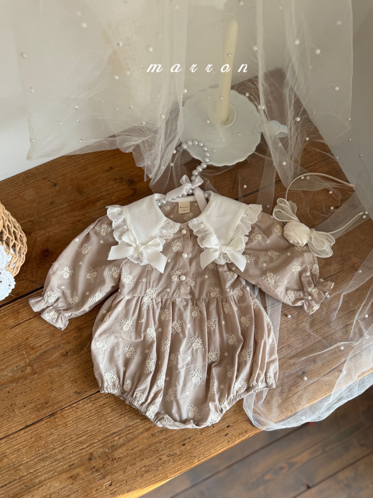 🇰🇷Marron babysuit