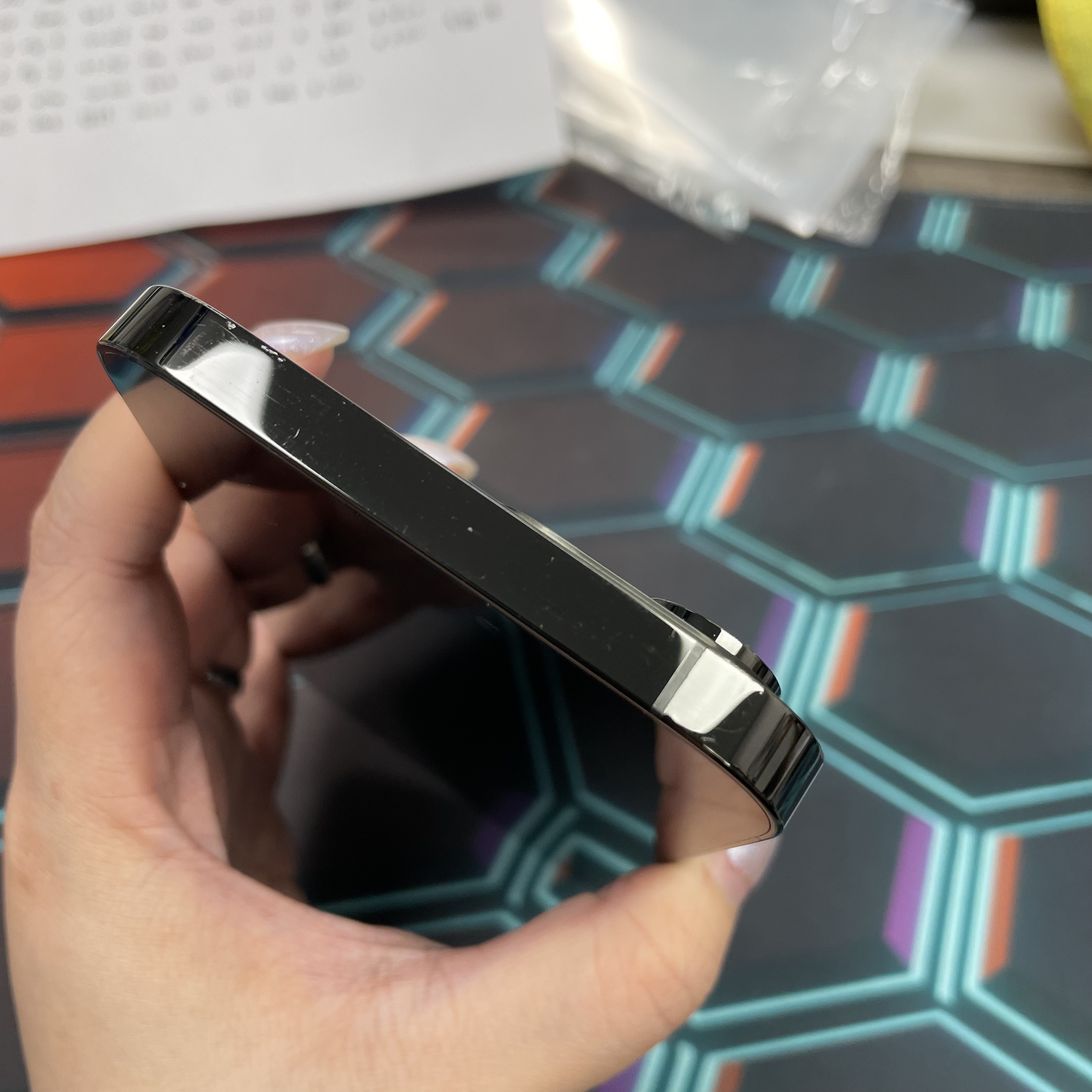 *7135 14 Pro max 超靚機 256GB 電78 黑色 black