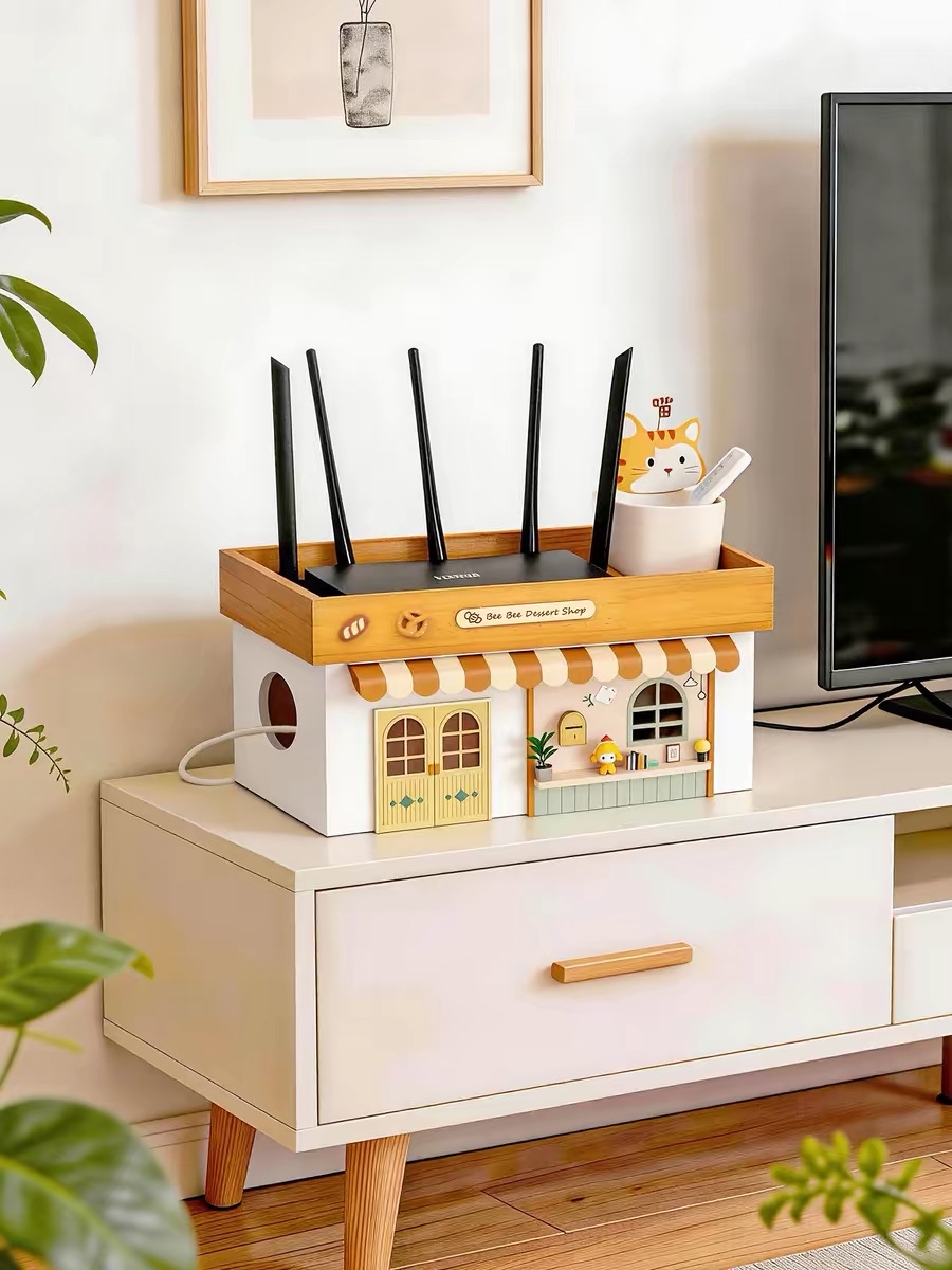 北歐創意屋形電線收納盒