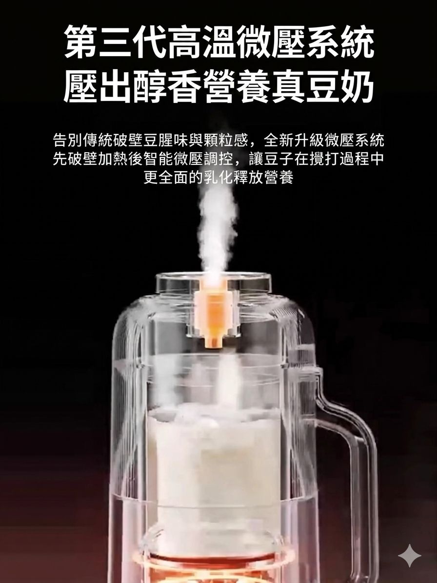 Daewoo 大宇 多功能大屏破壁機 豆漿機 SM23 香港三腳插頭 (預購產品)