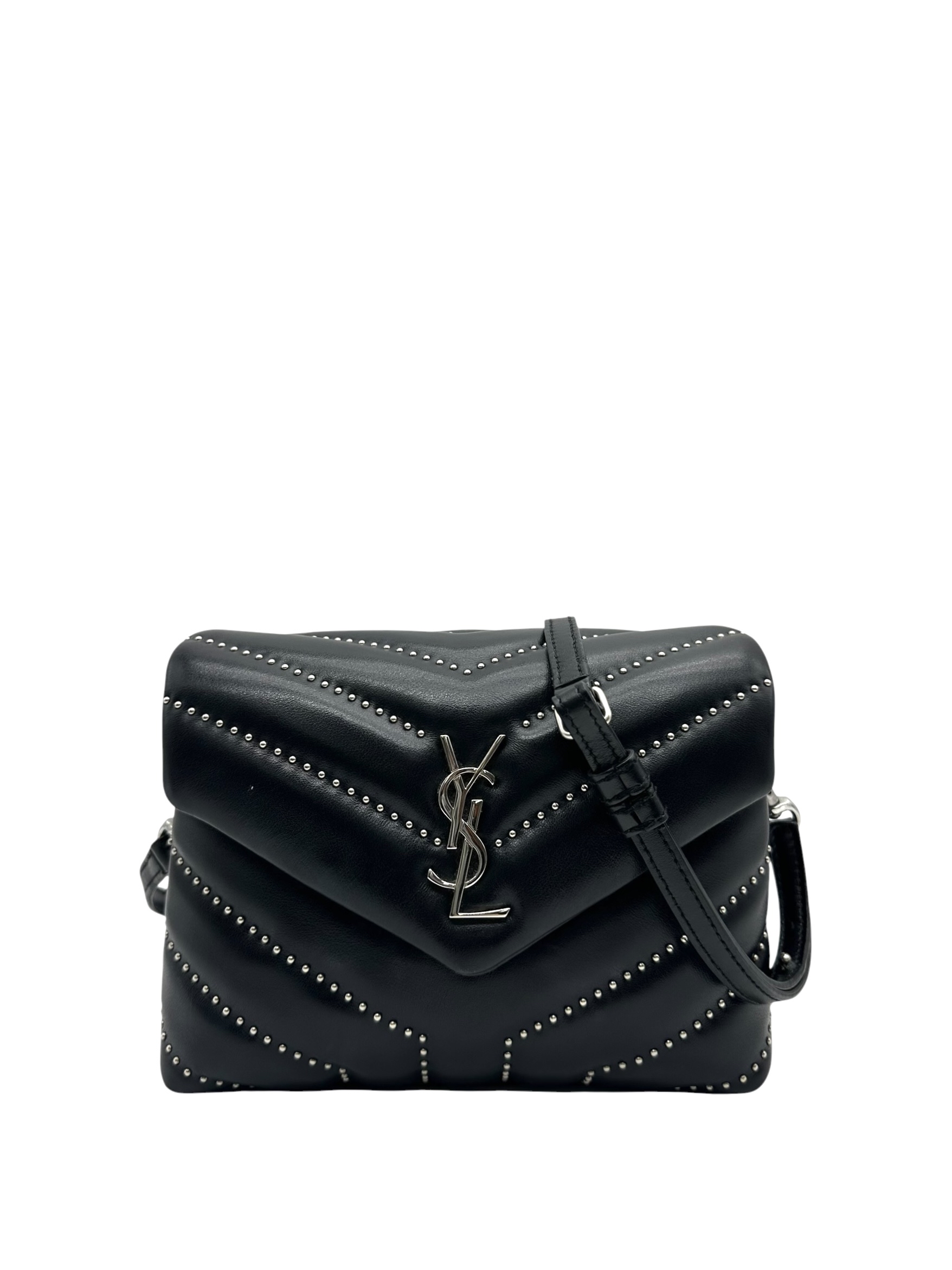 Pre-owned YSL Toy Loulou Studded bag / Product Code: 061906