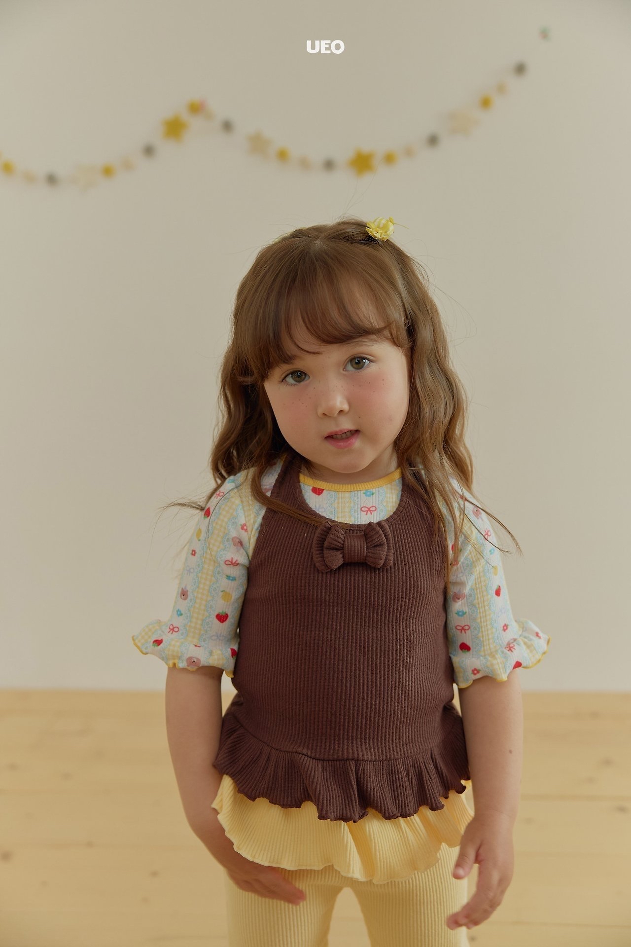 Girls | Ribbon Frill Halter Neck