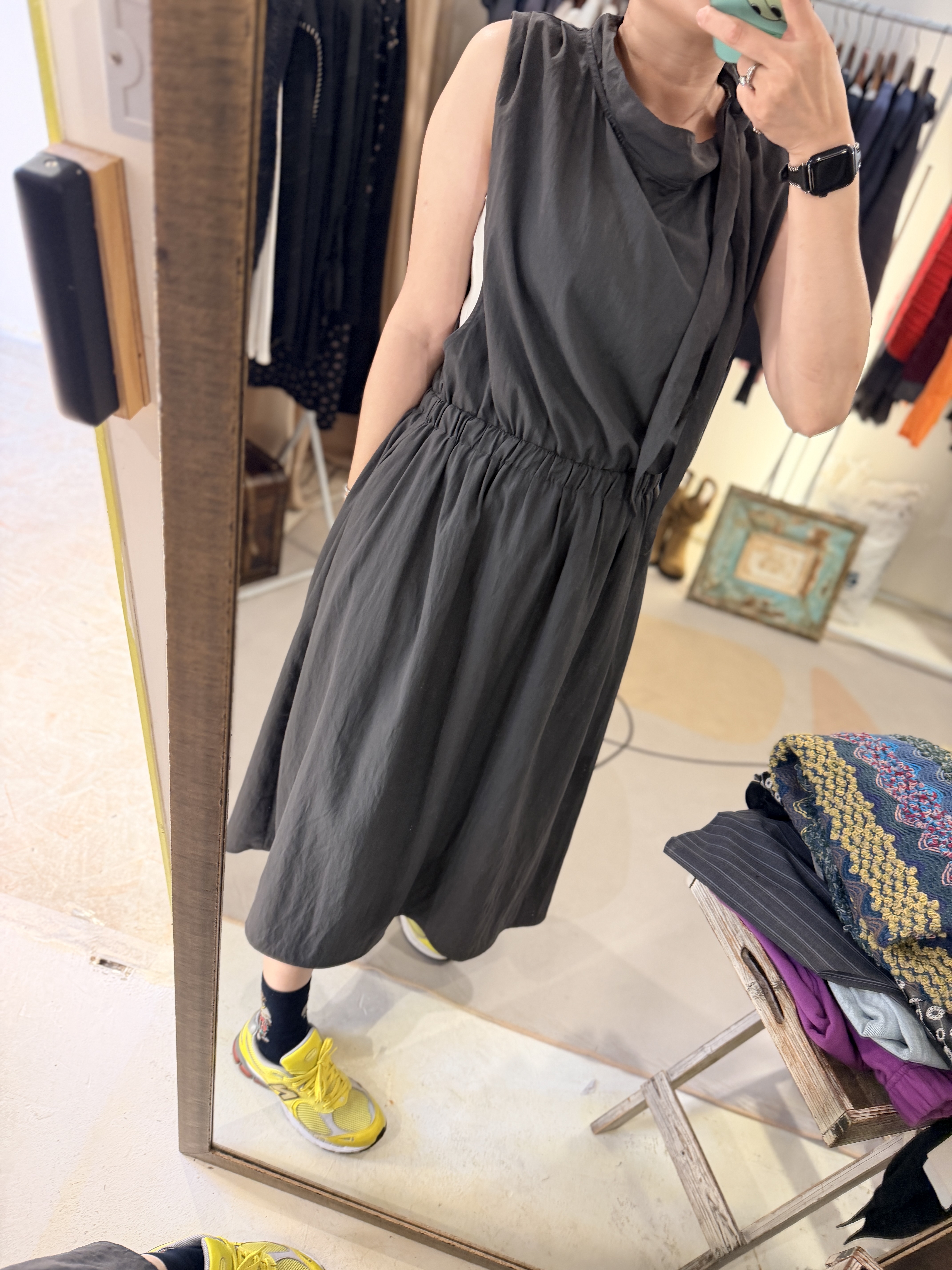 Long vest dress