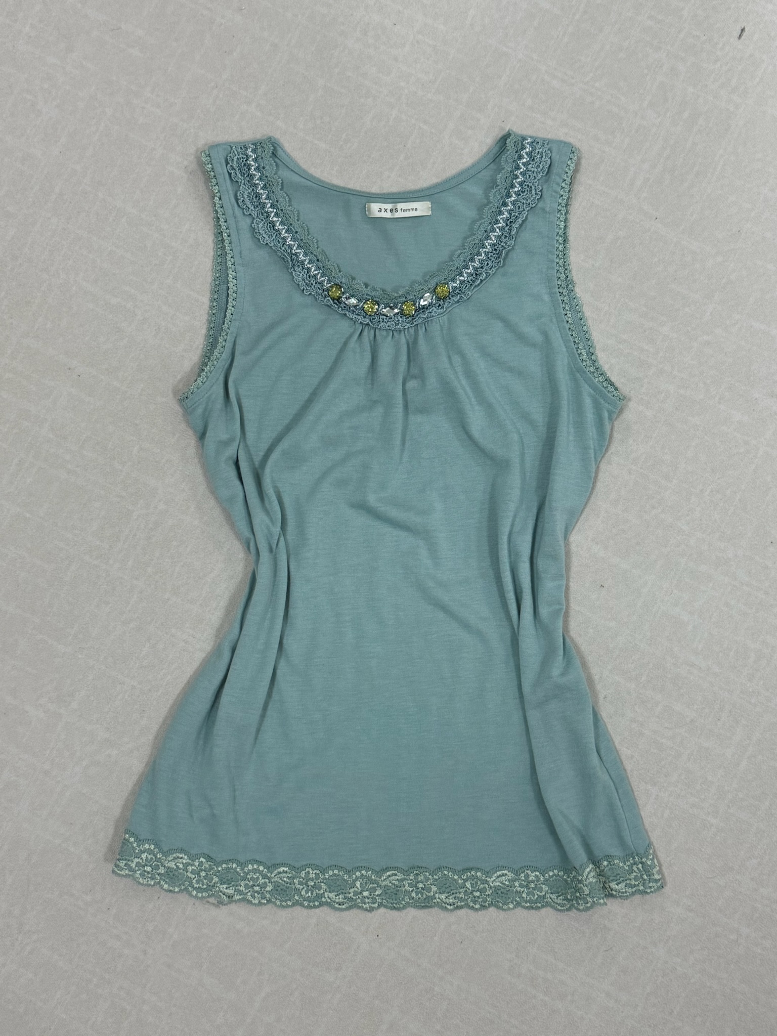 Axes Femme Blue Tank Top