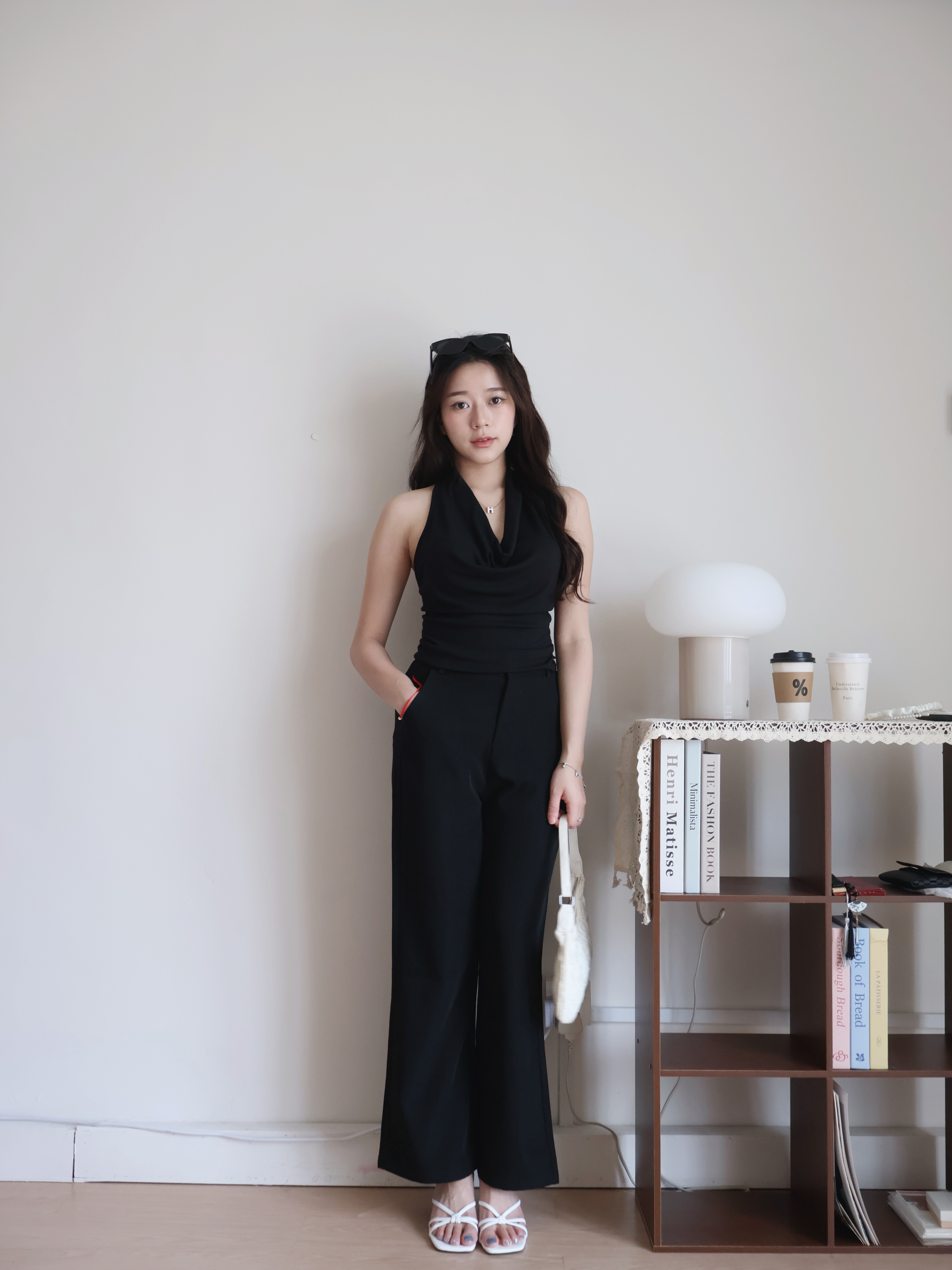 Joice Suit Pants | Black