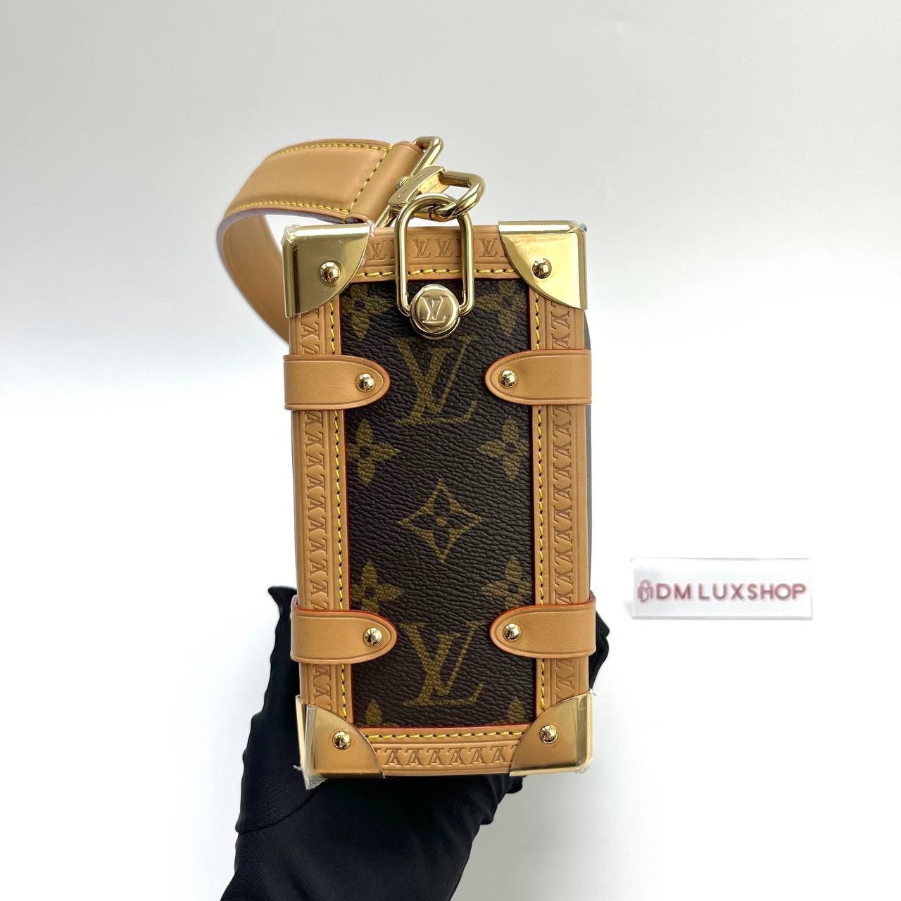 LV Monogram Side Trunk MM GHW