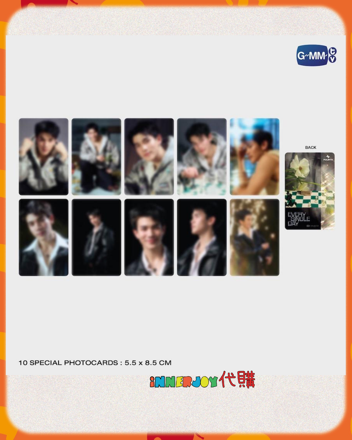 預購 | GeminiFourth - Fourth 新單曲《 Every Single Day 》官方寫真卡套裝 Photo Set  