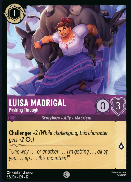 62/204 Luisa Madrigal - Pushing Through C
