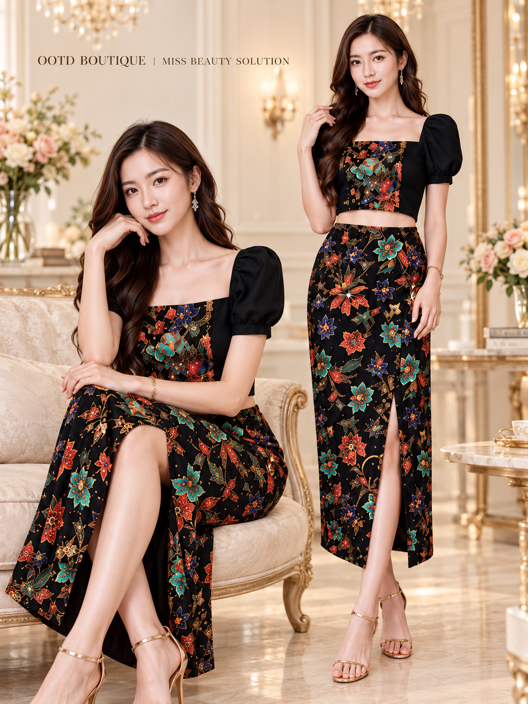 111088 HIGH PREMIUM MODERN BATIK SET 