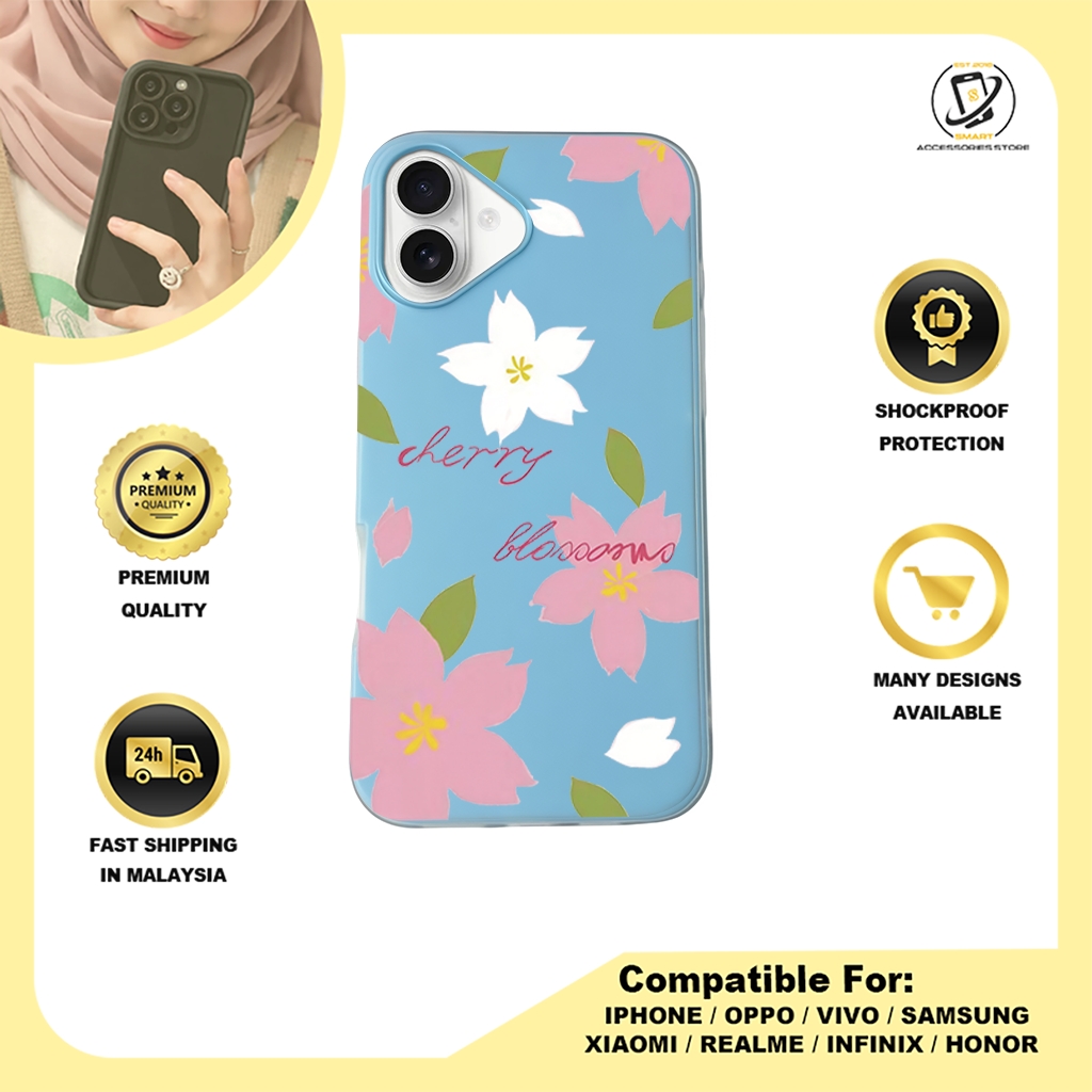 JELLY CASE PHONE FOR IPHONE - DESIGN FLOWER I