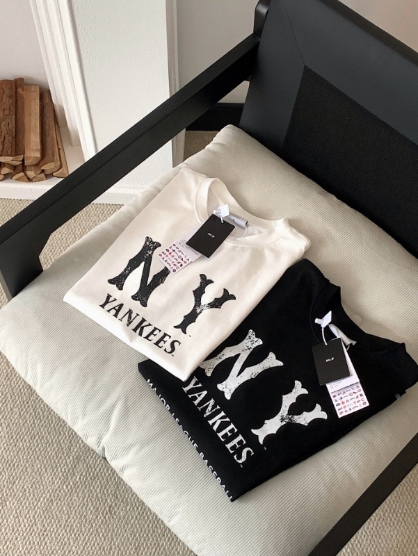 0714 （原版訂製 品質1:1打版 ）NY 复古情侣短袖