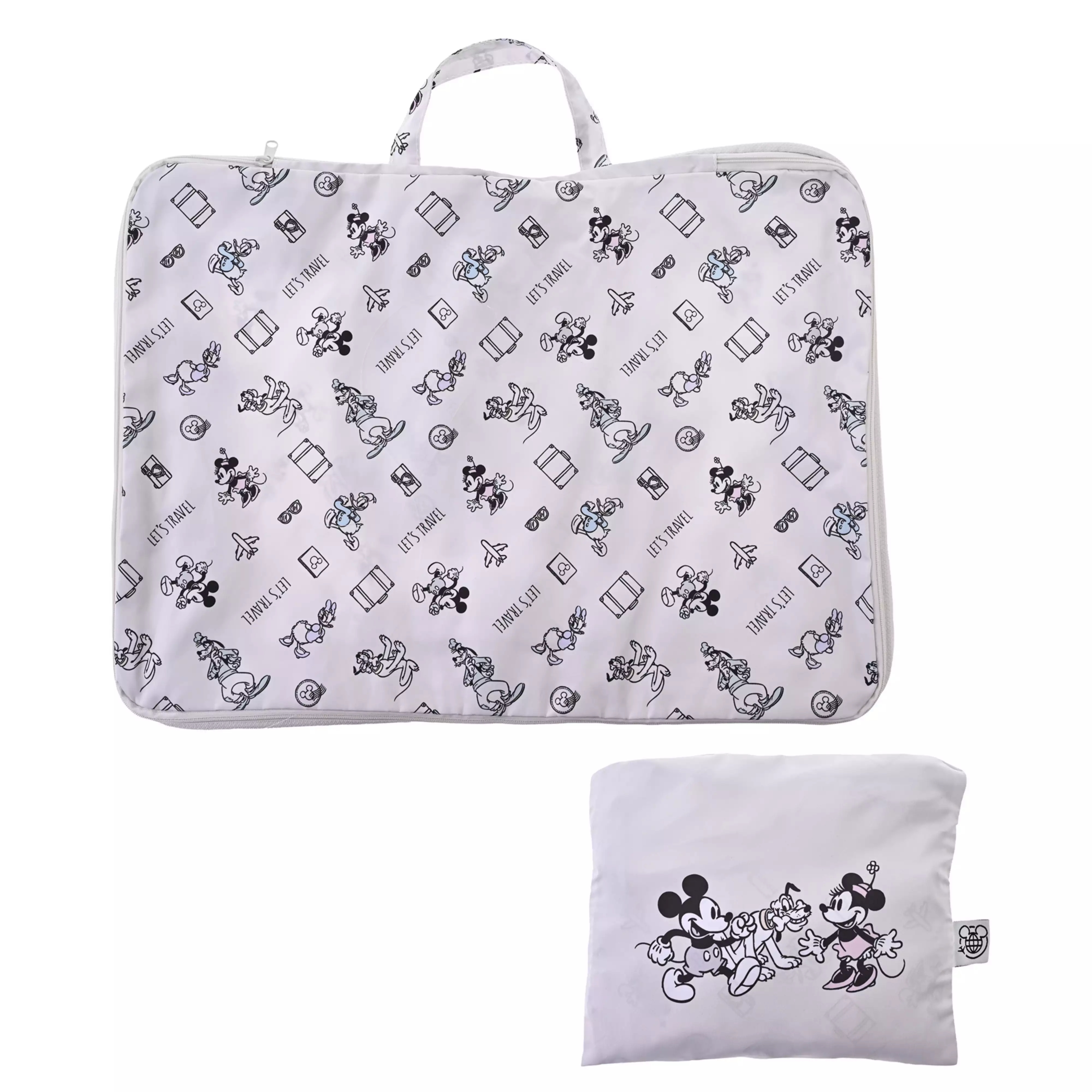 🌸 【預訂】Mickey & Minnie 折疊壓縮收納袋 (L) - Disney Magical Travel