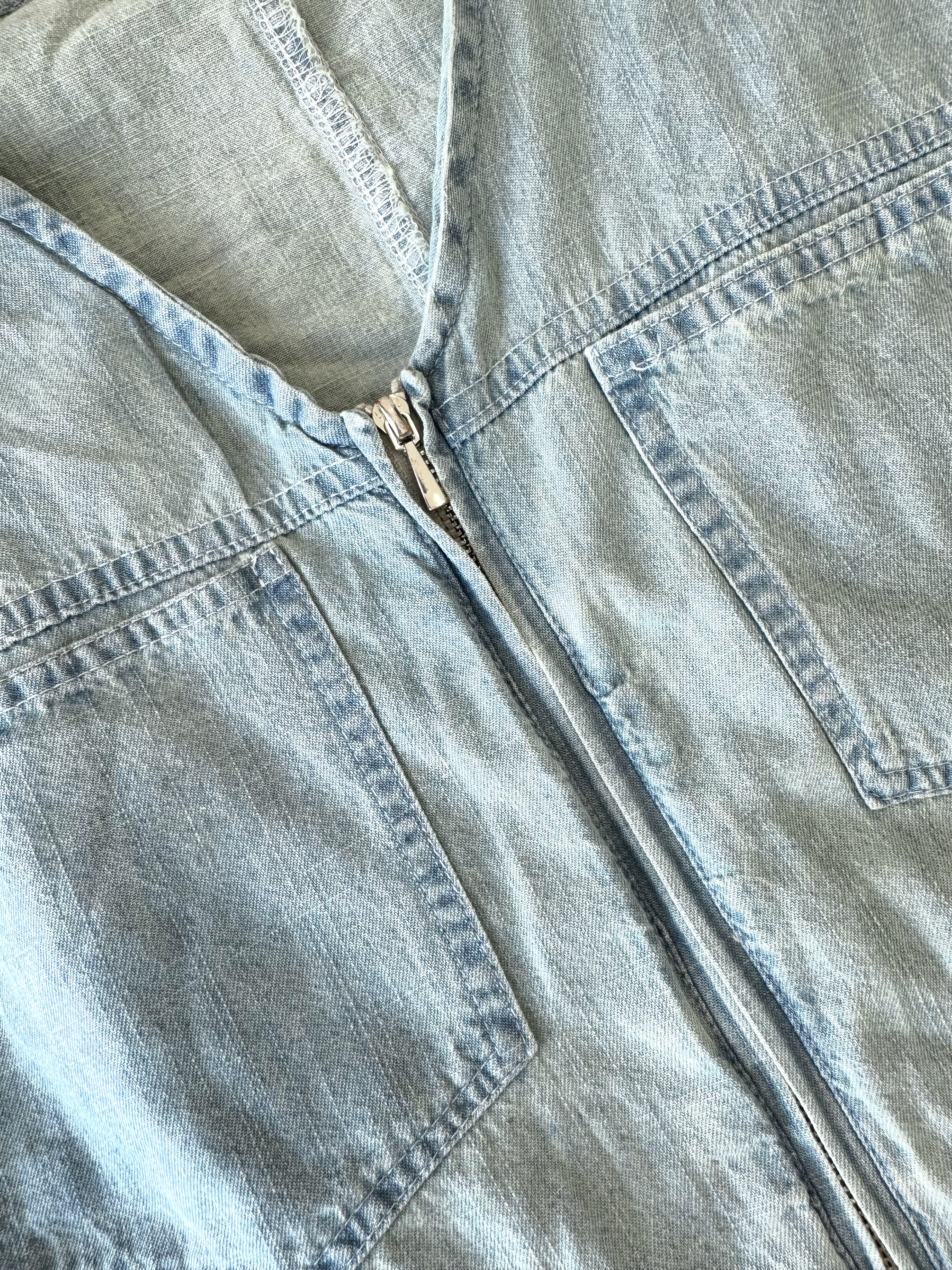 Hannah Lace Denim Vest Top + Short Sets 牛仔气质拼接蕾丝马甲上衣 + 短裤套装 （ 2 Colours）