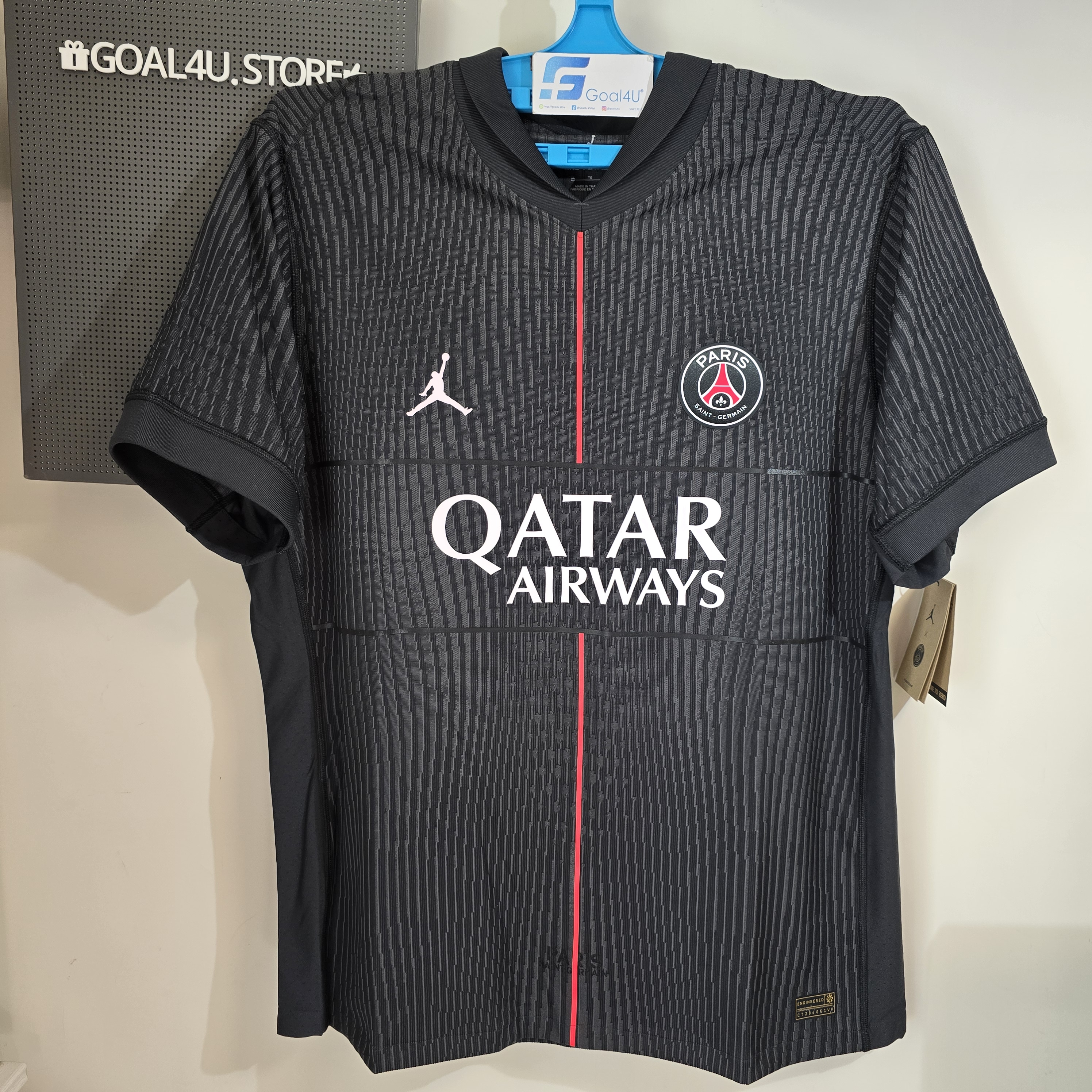 Nike PSGxJordan 巴黎聖日門 2025-26 Dri-FIT 四客球員版球衣 (可加印字章) HQ4208