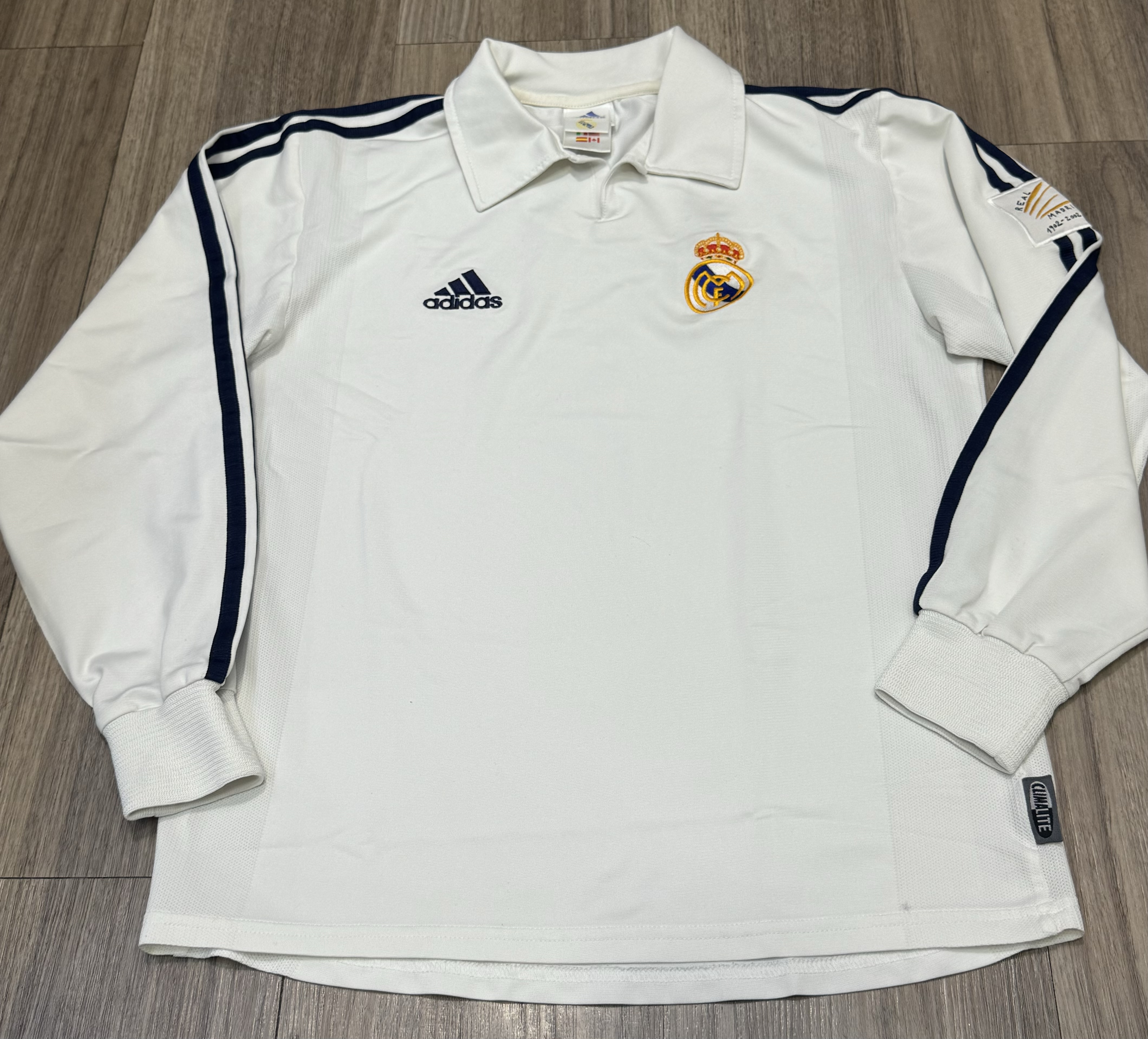 Real Madrid 01/02 centenary Longsleeves shirt