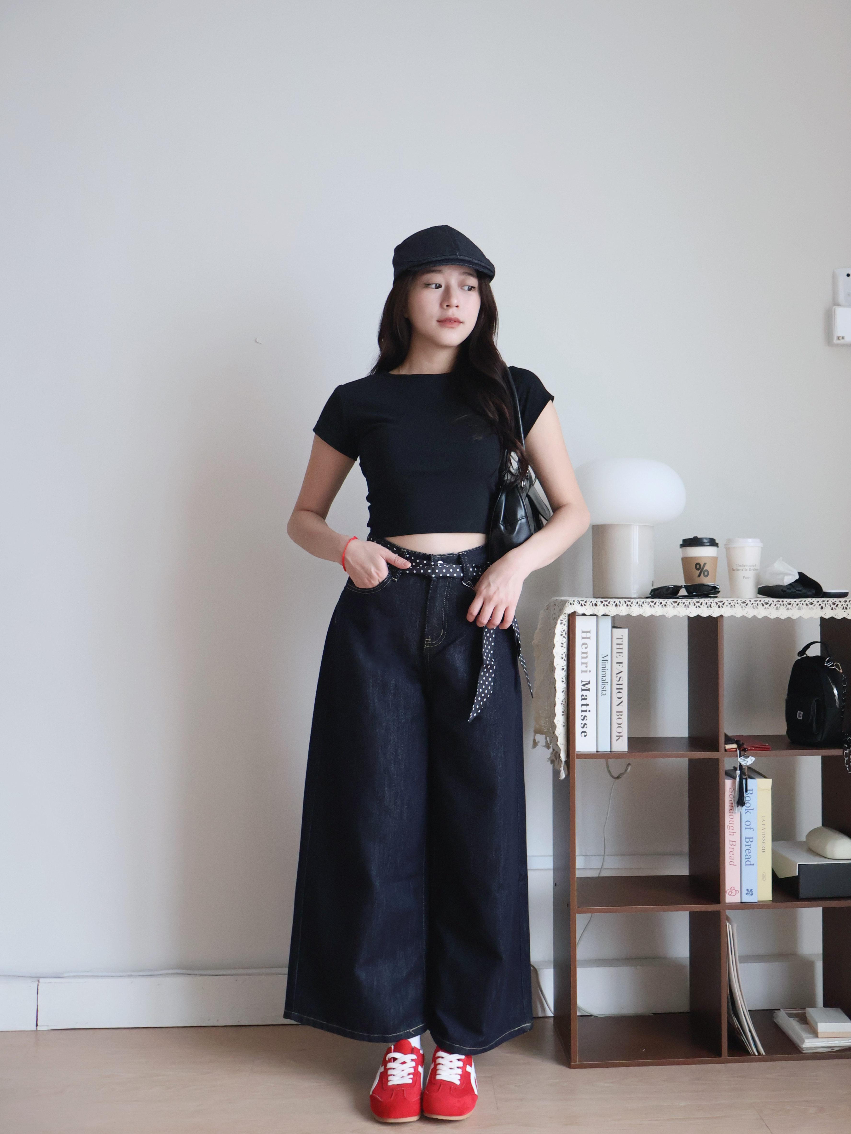 Kyle Cropped Top | Black