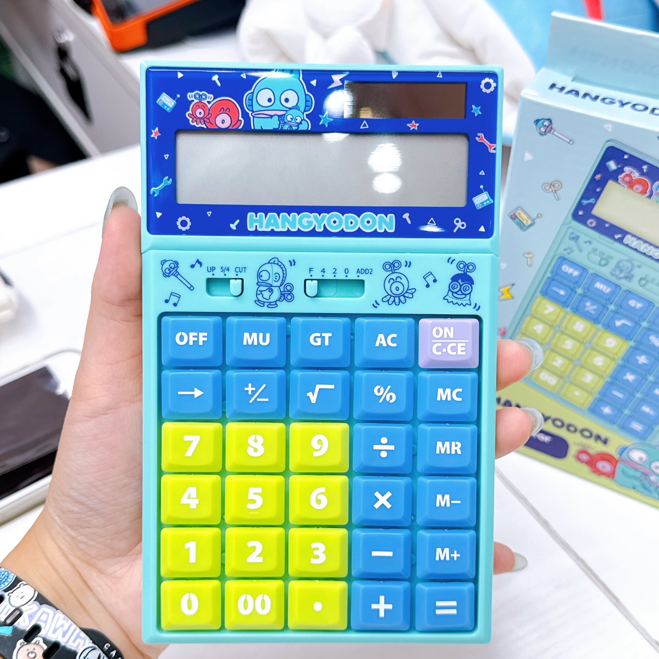 Sanrio計數機 可以調校角度 17×10.5 cm