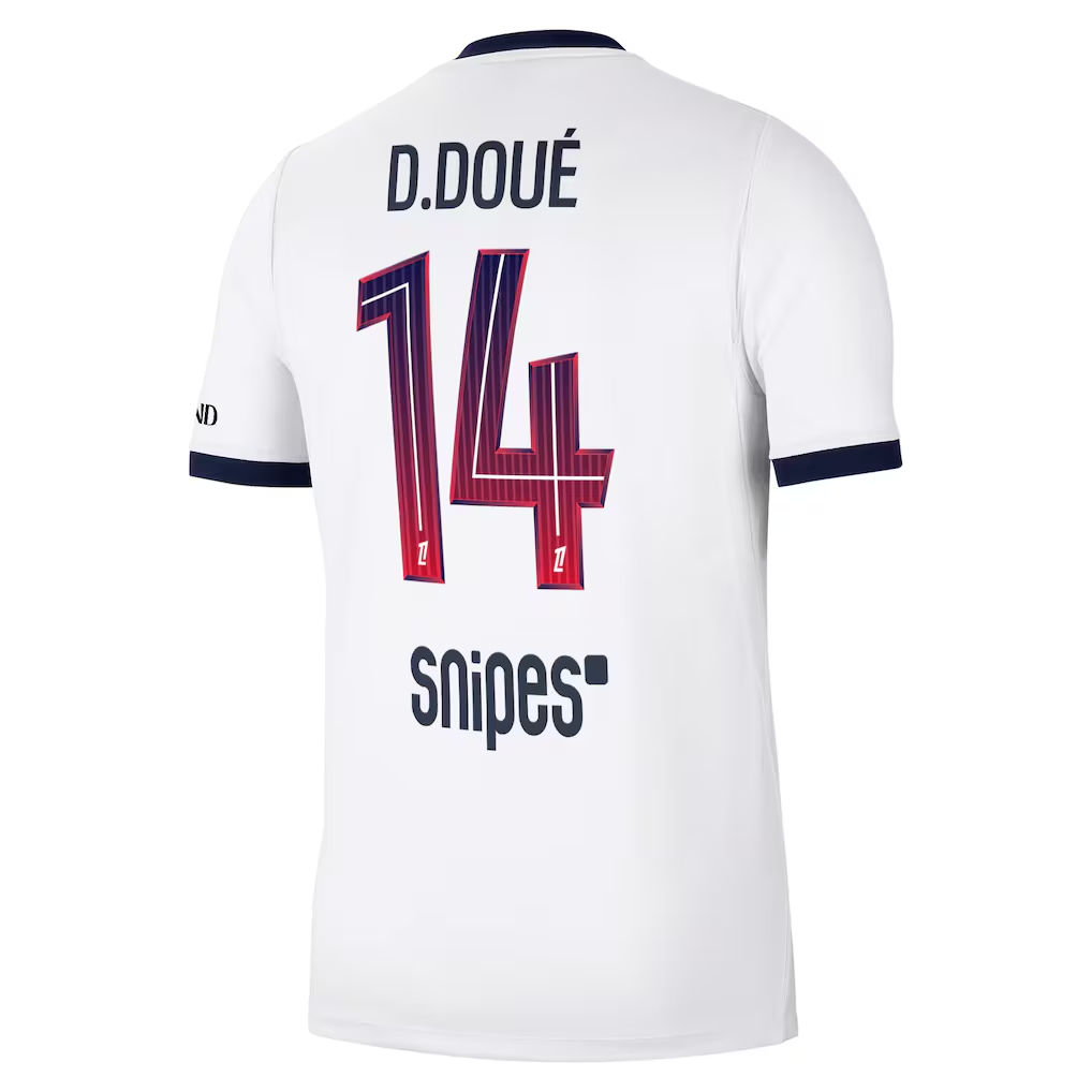 PSG 巴黎聖日門 2026-27 主場/作客/三客球衣聯賽印字 (內有多選，不是球衣)