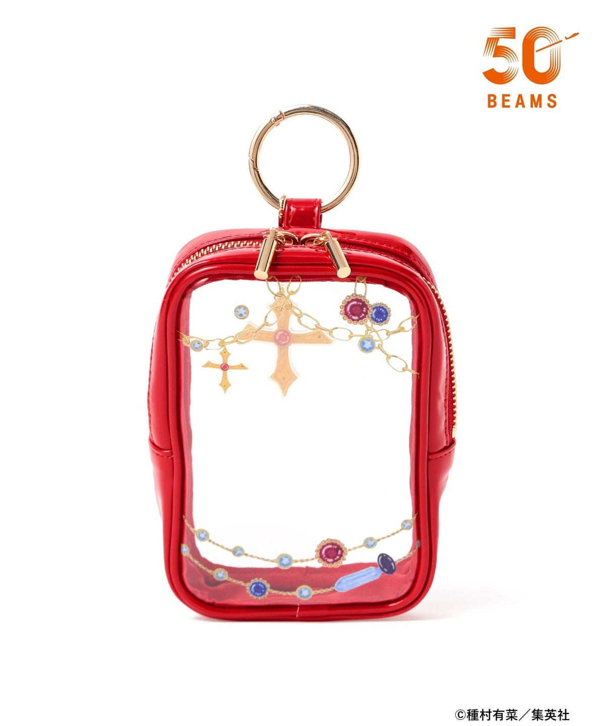 《Pre-Order》神風怪盜貞德 Pouch｜Ribbonりぼん 70周年 × BEAMS MANGART × Ray BEAMS (26177-P）