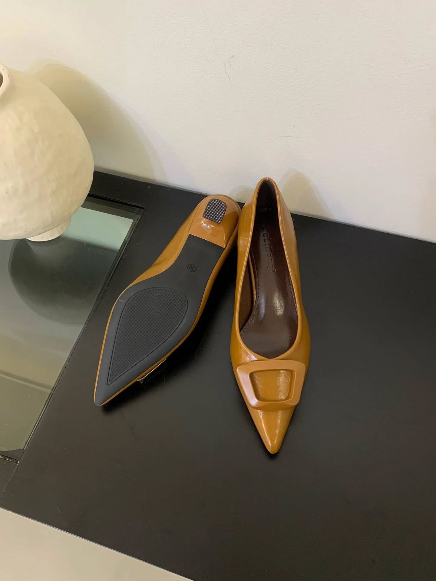 7388-6 法式气质尖头高跟鞋🇨🇳