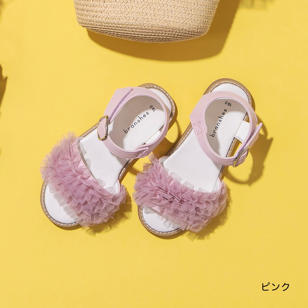 🆕【⭐訂購⭐】 🇯🇵 日本直送🌀春夏款 薄紗荷葉邊 涼鞋［2款選］🌀 [ELEA-0183][260619]