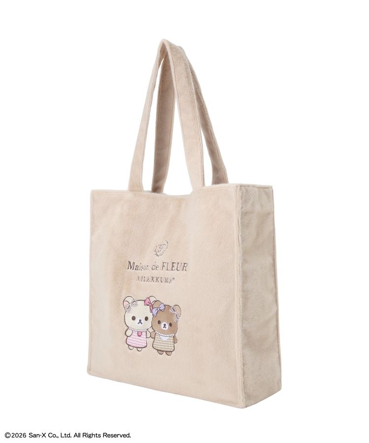 🎀【預訂】Maison de FLEUR × RILAKKUMA Tote Bag B