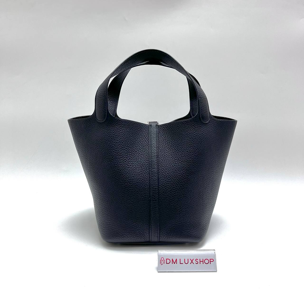 Hermes Picotin 22 Bleu Nuit PHW (Stamp U, Y: 2022)