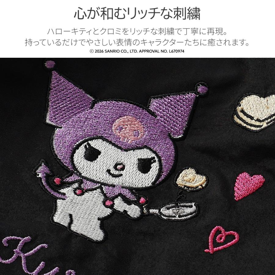 【日本直送】Sanrio × unify 輕量撥水加工刺繡兩用袋 1.3L