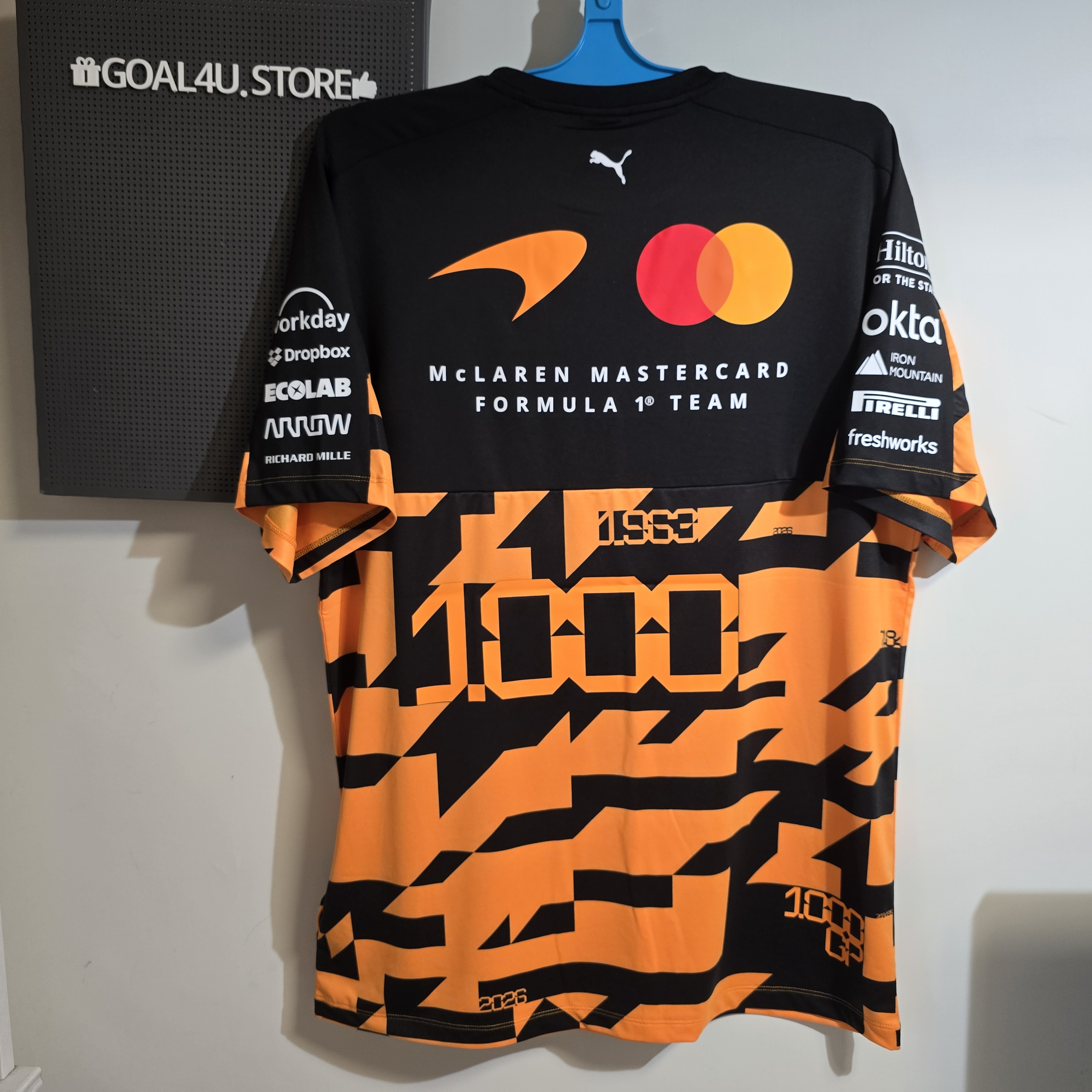Puma F1 McLaren 麥拿倫車隊一千場大獎賽限量紀念 T 恤 701242720