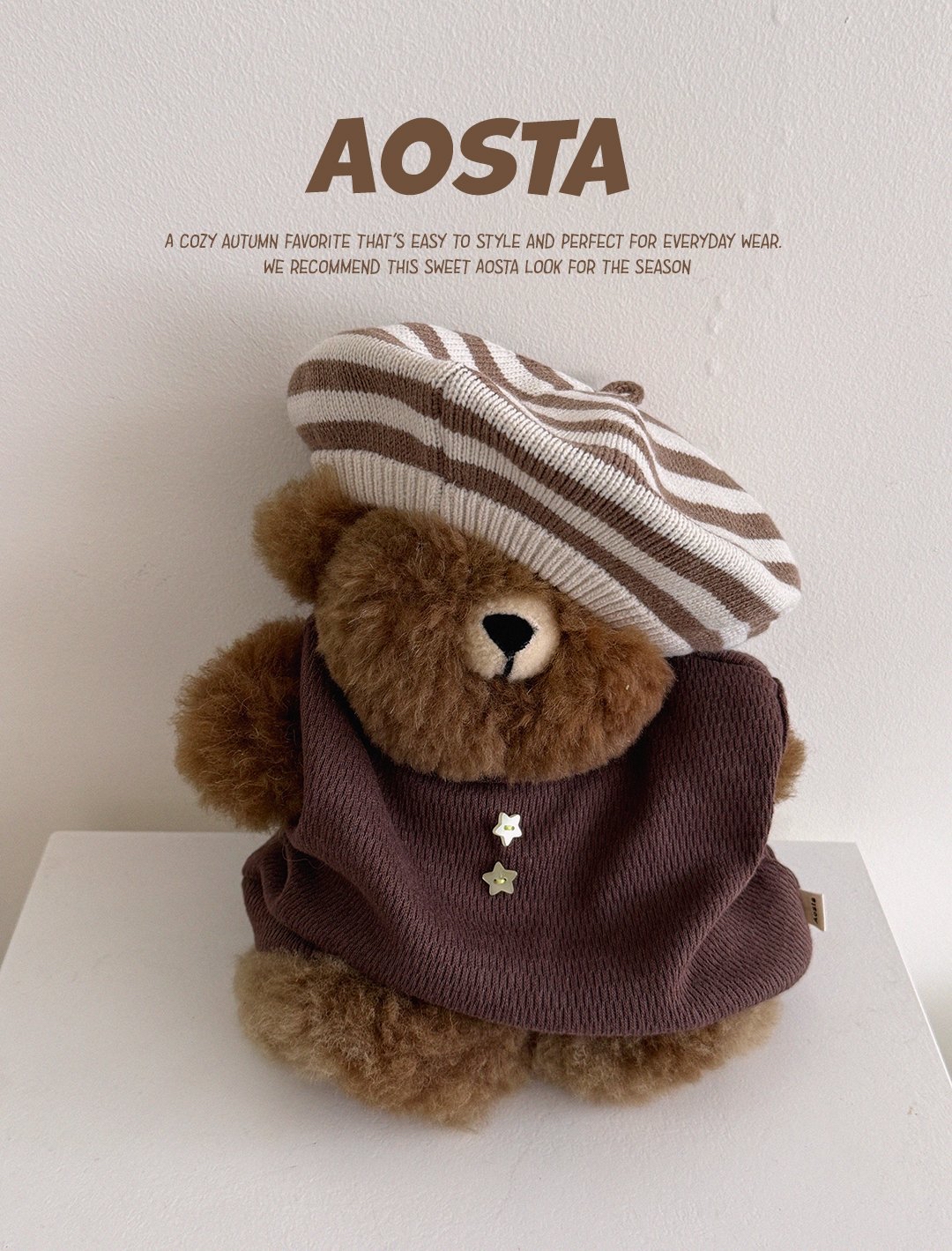 Aosta | [Knit Cookie Beret]ACC