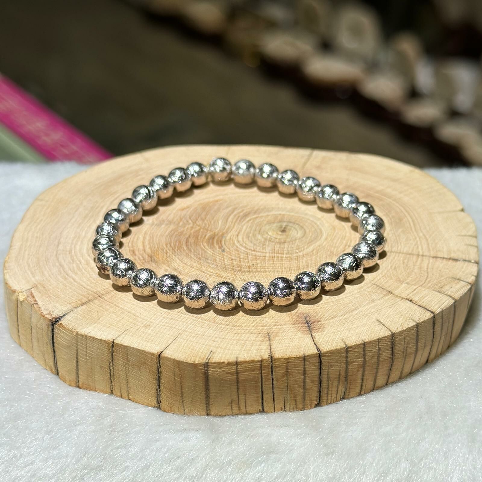 瑞典天鐵手串 (銀) 6 mm +/-