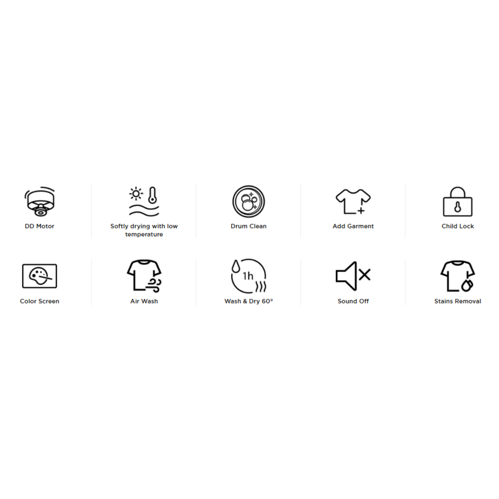 TCL 10.5kg/6kg Direct Drive Front Load Washer Dryer Combo (TWD105-C31DG)