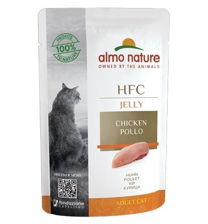 Almo Nature HFC Jelly 雞肉 上湯啫喱鮮包 55gx24
