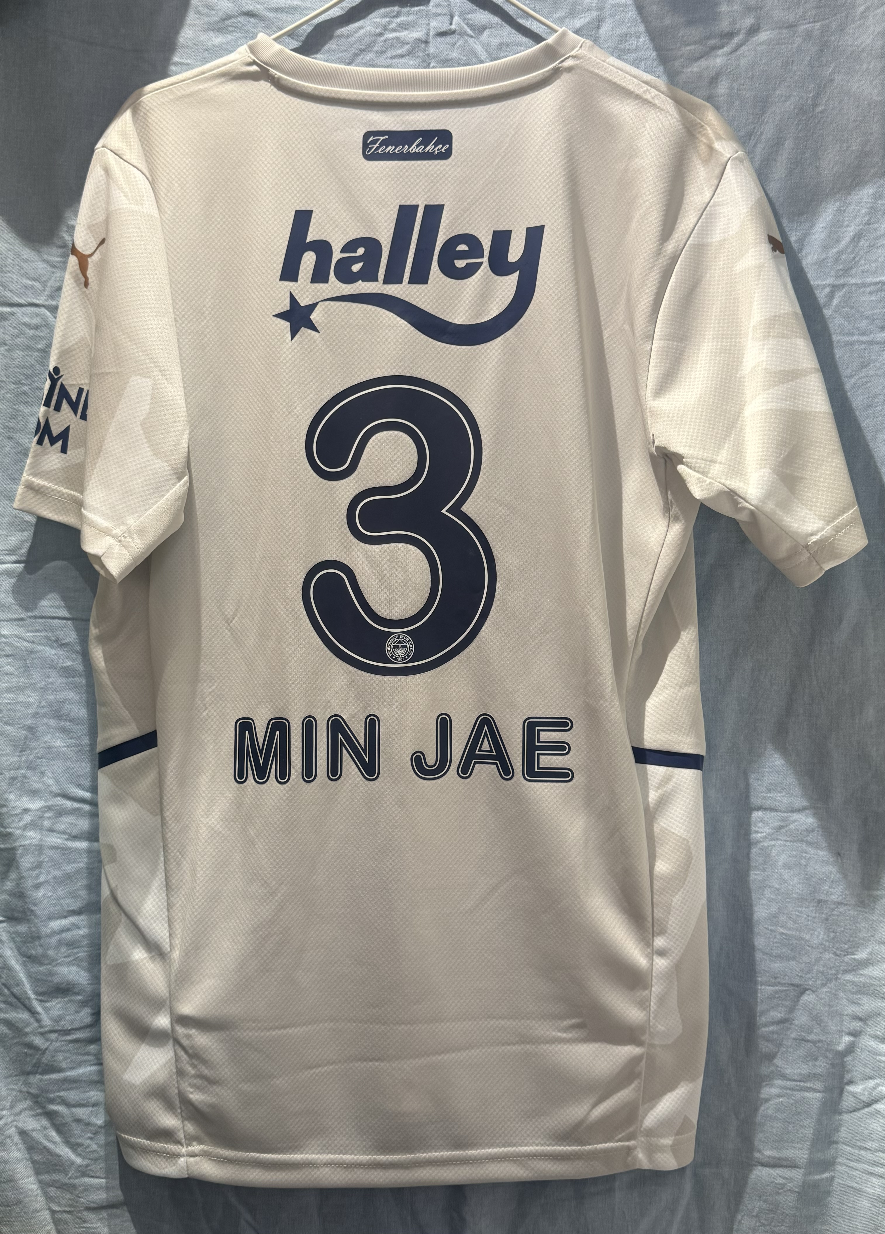 Fenerbahce 21/22 away shirt  #3 Min Jae (Bnwt)