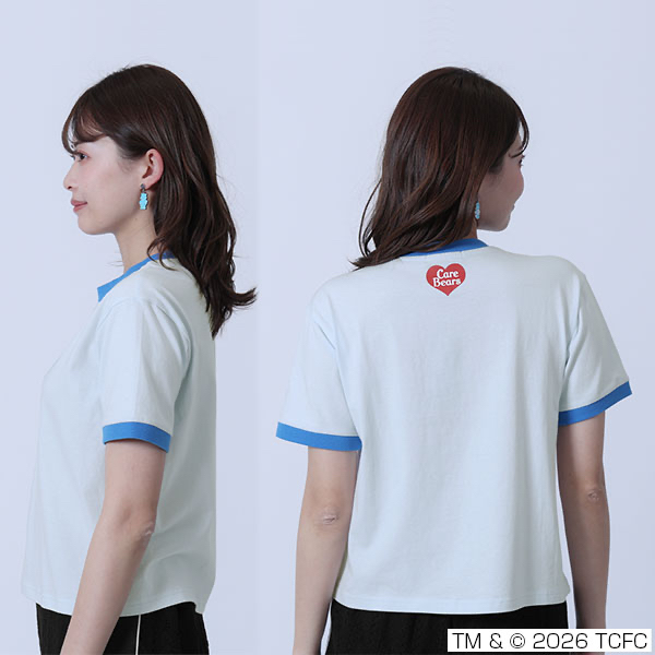 🎀【預訂】MARY QUANT x Care Bears Ringer T-shirt B