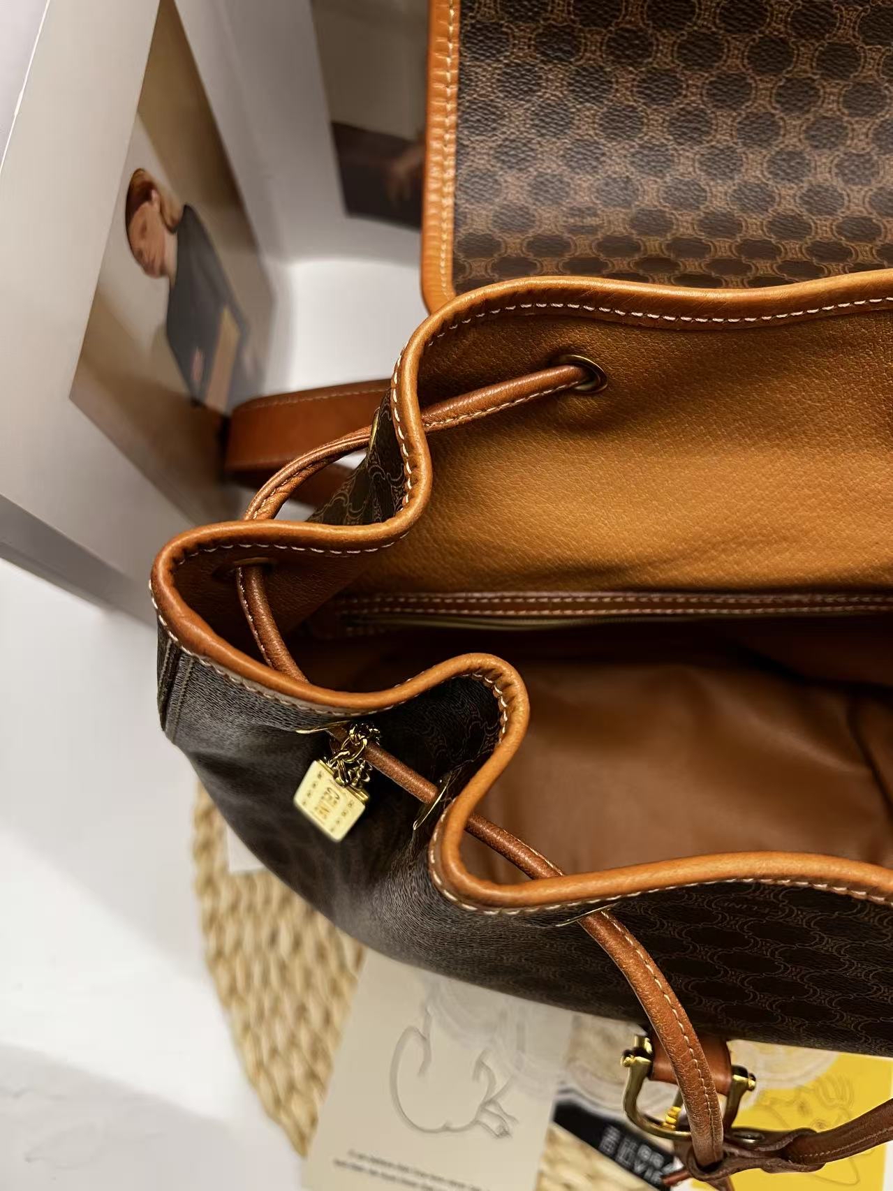 Celine Vintage Macadam Backpack