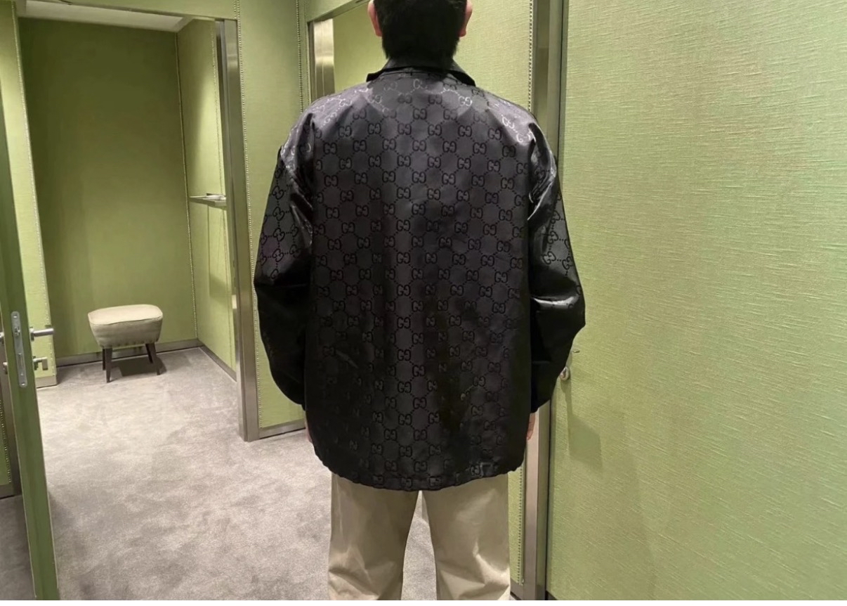 Gucci 爆款厚料防微雨風衣