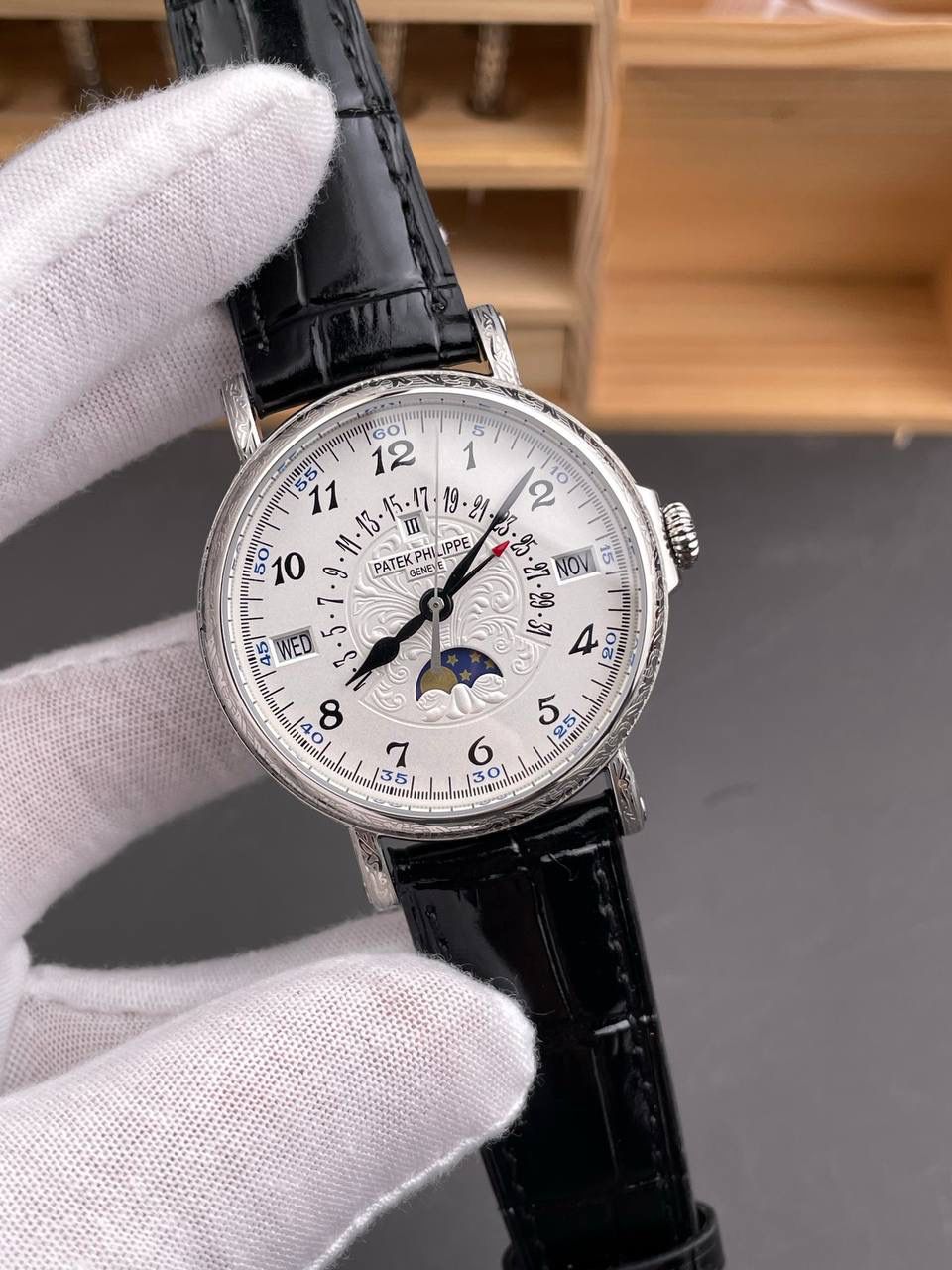 🌐V3版 百达翡丽古典超级复杂多功能5159 万年历系列腕表/38mm/9015机🌐