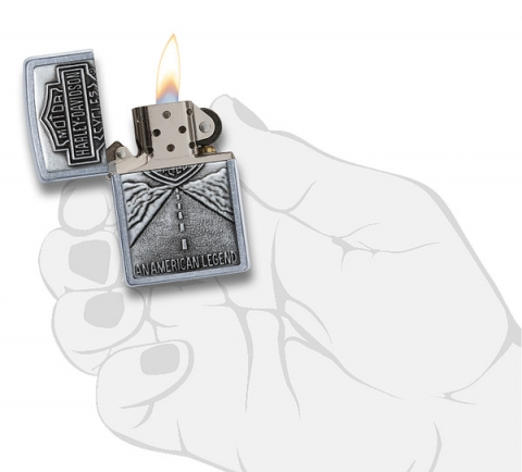 Zippo Harley-DavidsonR American Legend Emblem 20229  美國傳奇公路 防風打火機 | ZIPPO 指定授權經銷商 | 美國製造 | 收藏