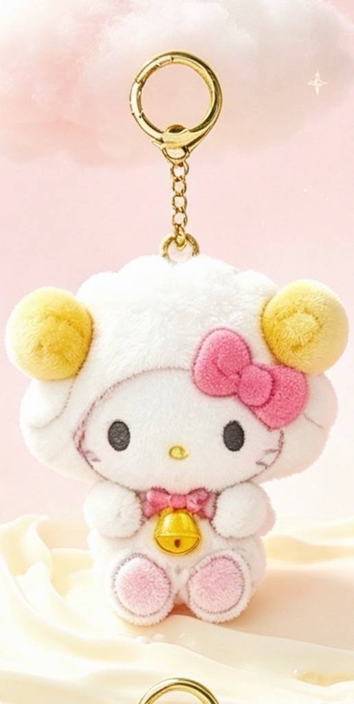 ［11月底到貨] Sanrio 11月新款綿羊公仔掛飾